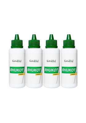 Kottakkal Ayurveda Rhukot Liniment 100 ml (Pack of 4) | Authentic Traditional Formula