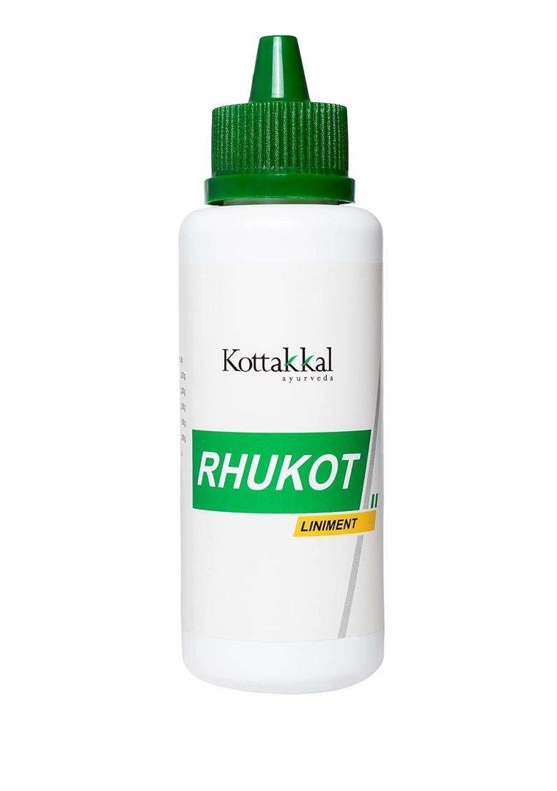 Kottakkal Ayurveda Rhukot Liniment 100 ml (Pack of 4) | Authentic Traditional Formula - Indya