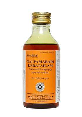 Kottakkal Ayurveda Nalpamaradi Keratailam 200 ml | Authentic Traditional Formula | 200 ml, Enriched With Herbal Ingredients For Skin.