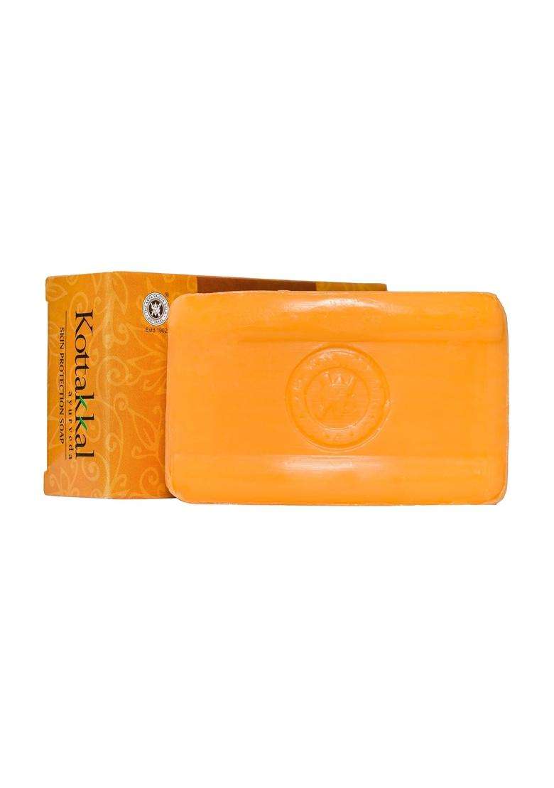 Kottakkal Ayurveda Skin Protection Soap 75 g (Pack of 5) | Authentic Traditional Formula | 75 g, With Natural Ingredients - Indya