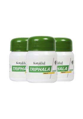 Kottakkal Ayurveda Triphala Tablet (Pack of 3) | Authentic Traditional Formula | 60 Nos, Improves General Strength & Dental Health