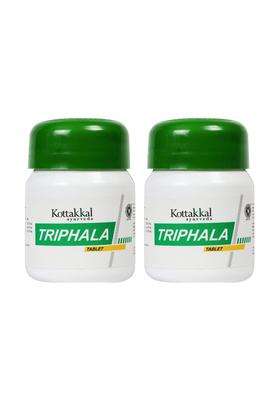 Kottakkal Ayurveda Triphala Tablet (Pack of 2) | Authentic Traditional Formula | 60 Nos, Improves General Strength & Dental Health