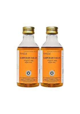 Kottakkal Ayurveda Karpuradi Tailam, Enriched With Goodness of Karpura (200 ml Each) (Pack of 2) | Authentic Traditional Formula