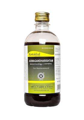 Kottakkal Ayurveda Aswagandharishtam 450 ml | Authentic Traditional Formula | 450 ml, For Health, Strength & Wellness Naturally