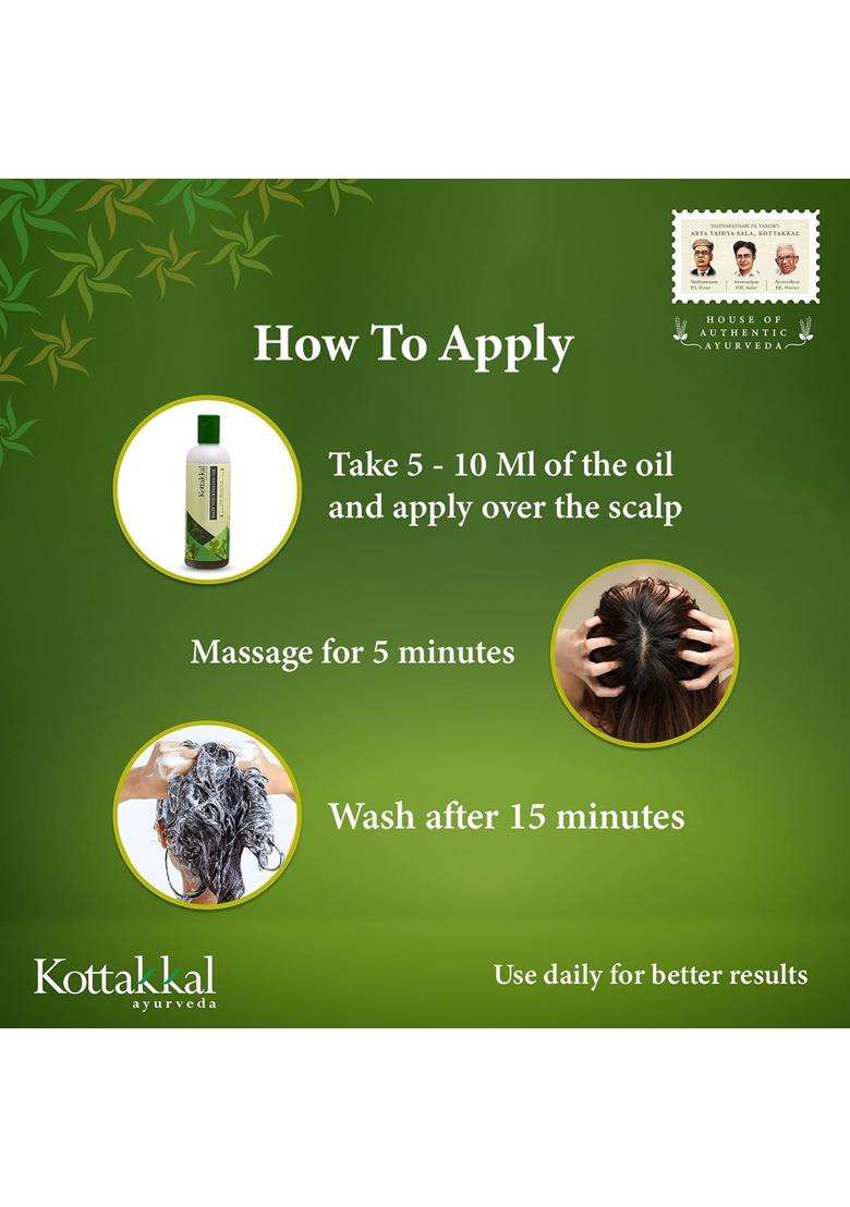 Kottakkal Ayurveda Hair Nourishing Oil, With Benefits of Amla 150 ml | Authentic Traditional Formula | No Artificial Colour & Fragrance - Indya