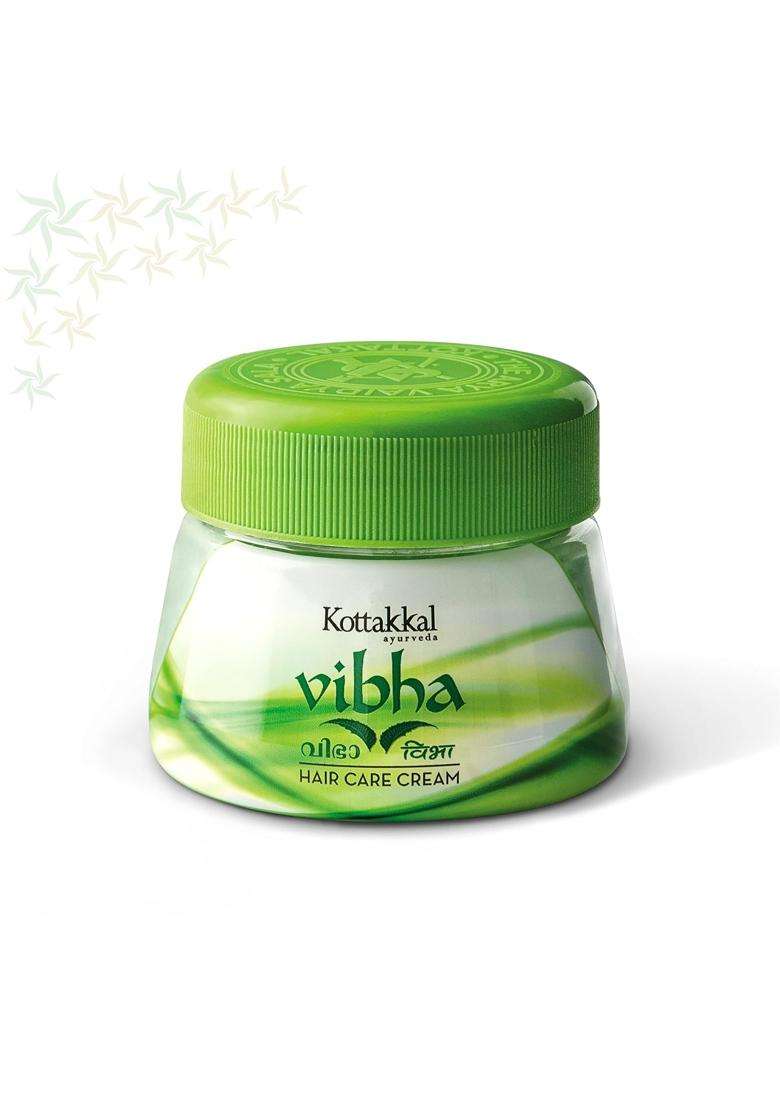 Kottakkal Ayurveda Vibha Hair Care Cream 100 g | Authentic Traditional Formula | For Shiny and Beautiful Hair Naturally, 100% Natural Ingredients - Indya