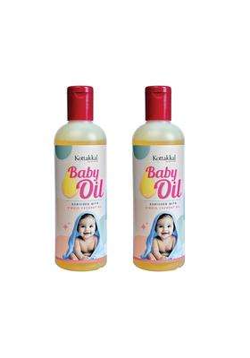 Kottakkal Ayurveda Baby Oil 150 ml (Pack of 2) | Authentic Traditional Formula | 150 ml, Herbal Massage Oil With Virgin Coconut Oil | 100% Natural