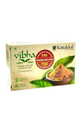 Kottakkal Ayurveda Vibha Turmeric Ayurveda Hand Made Soap 75 g (Pack of 5) | Authentic Traditional Formula