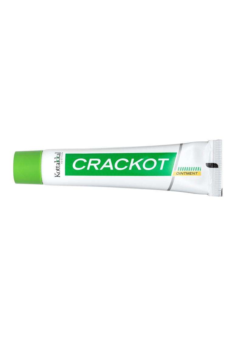 Kottakkal Ayurveda Crackot Ointment 25 g (Pack of 3) | Authentic Traditional Formula | Ideal For Cracked Foot & Skin Care, Good Moisturizer | Cream - Indya