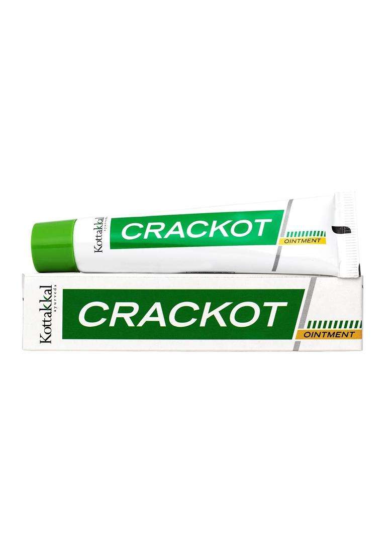 Kottakkal Ayurveda Crackot Ointment 25 g | Authentic Traditional Formula | Ideal for Cracked Foot & Skin Care, Good Moisturizer - Indya