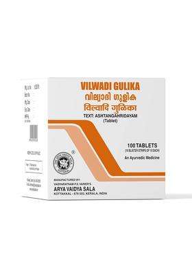 Kottakkal Ayurveda Vilwadi Gulika | Authentic Traditional Formula | 100 Nos, For the Improvement of Health & Wellness Naturally