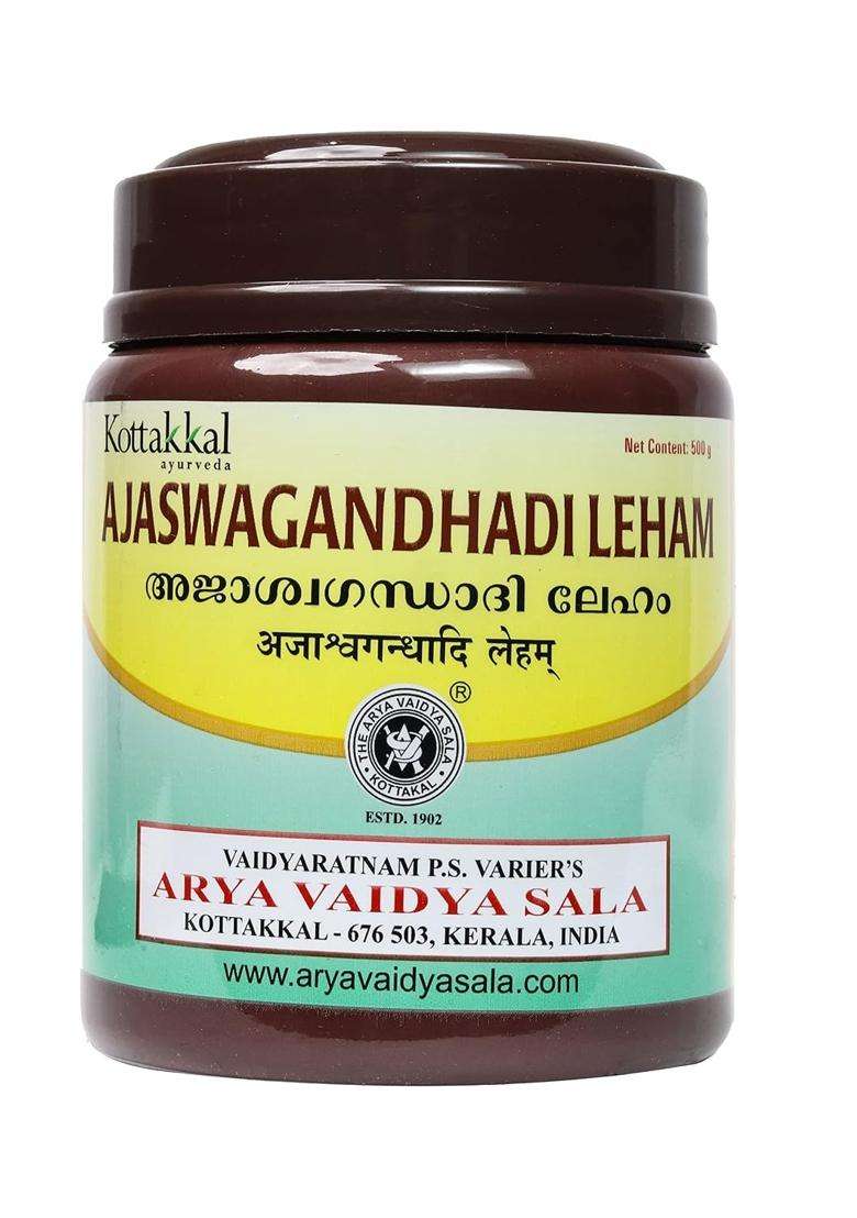 Kottakkal Ayurveda Ajaswagandhadi Leham 500 g for general wellness | Authentic Traditional Formula - Indya