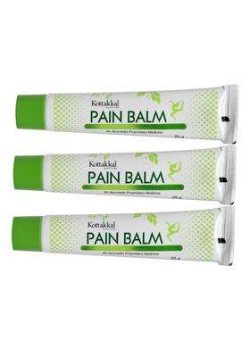 Kottakkal Ayurveda Pain Balm, 25 g (Pack of 3) | Authentic Traditional Formula