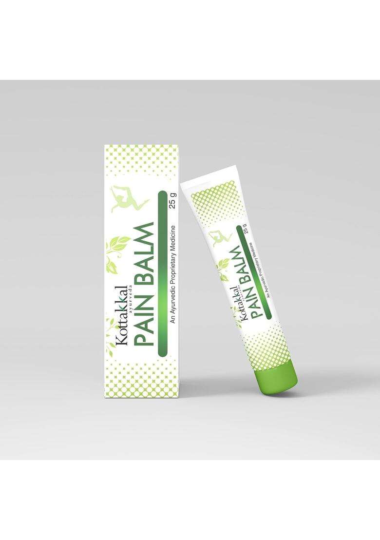Kottakkal Ayurveda Pain Balm 25 g | Authentic Traditional Formula | 25 g, With Herbal Combination, For Joints & Muscles - Indya