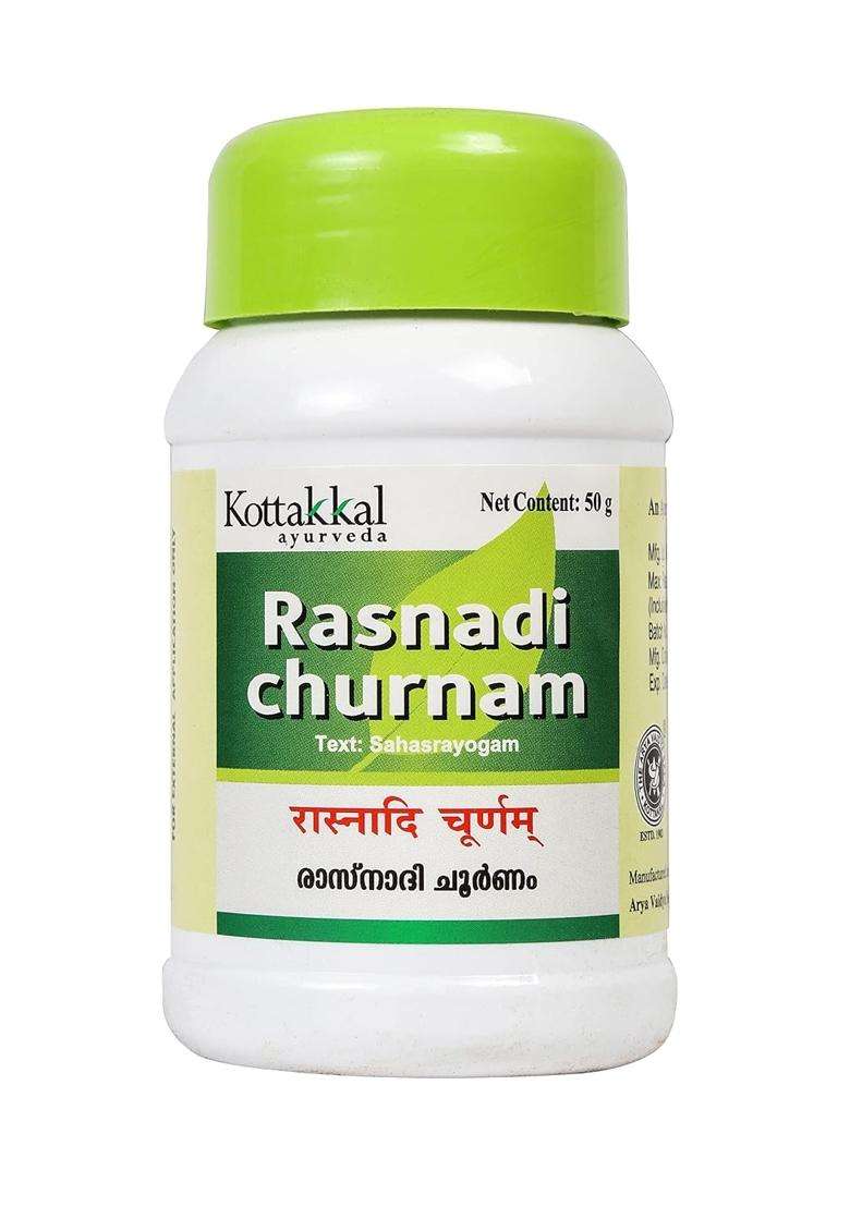 Kottakkal Ayurveda Rasnadi Churnam 50 g, Improves Health | Authentic Traditional Formula - Indya