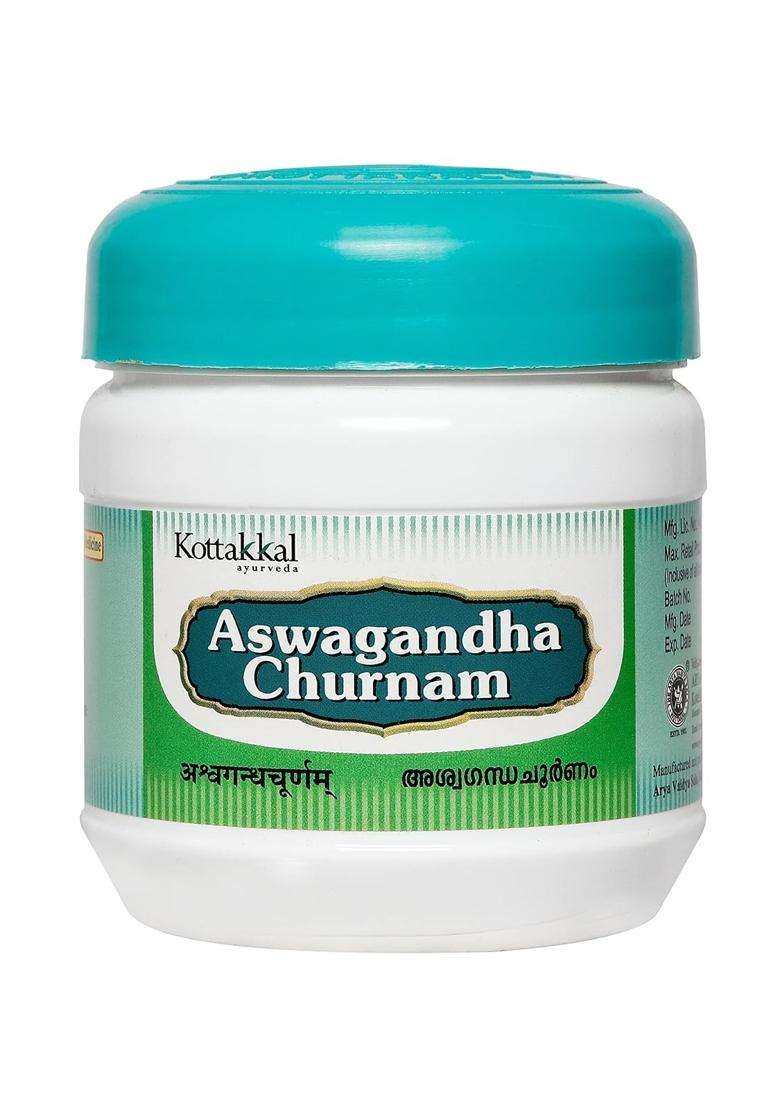 Kottakkal Ayurveda Aswagandha Churnam 100 g | Authentic Traditional Formula | 100 g, For Health & Wellness Naturally - Indya