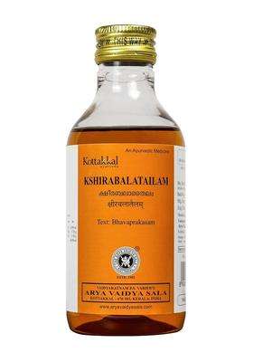 Kottakkal Ayurveda Kshirabala Tailam -200 ml, Improves General Health & Wellness Naturally | Authentic Traditional Formula