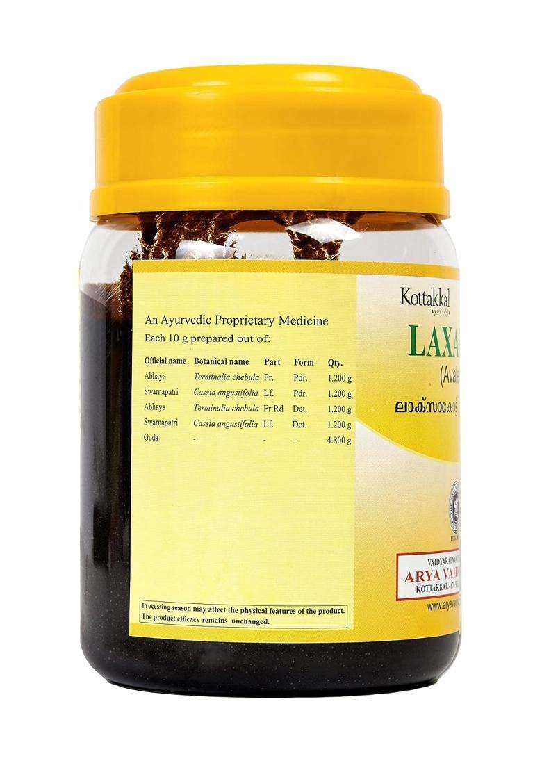 Kottakkal Ayurveda Laxakot Avaleha, For Improvement of Health & Wellness Naturally Pack 2, 200 g Each | Authentic Traditional Formula - Indya