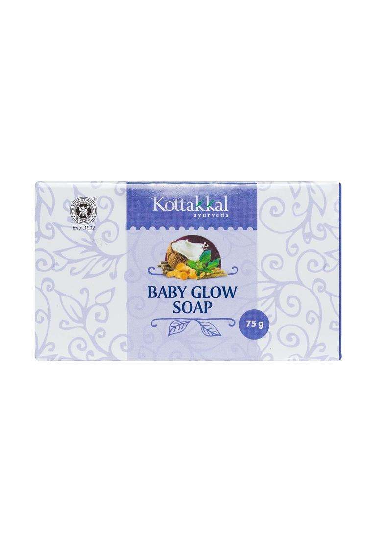 Kottakkal Ayurveda Baby Glow Soap 75 g | Authentic Traditional Formula | 75 g, With Natural Ingredients - Indya