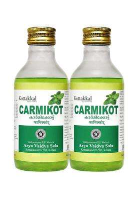 Kottakkal Ayurveda Carmikot 200 ml (Pack of 2) | Authentic Traditional Formula | 200 ml, Syrup Enriched With Herbal Ingredients