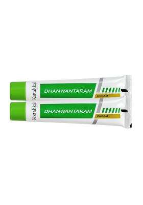 Kottakkal Ayurveda Dhanvantharam Cream 25 g (Pack of 2) | Authentic Traditional Formula | 25 g, For Improving Bone & Muscles