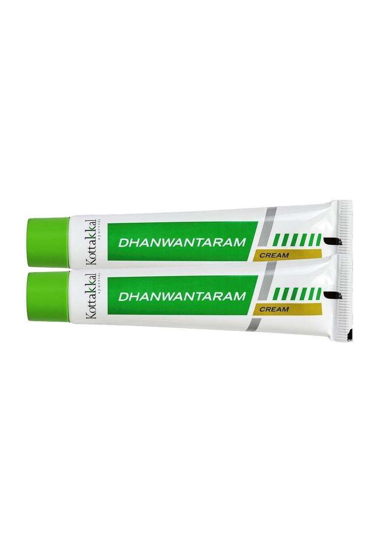 Kottakkal Ayurveda Dhanvantharam Cream 25 g (Pack of 2) | Authentic Traditional Formula | 25 g, For Improving Bone & Muscles - Indya