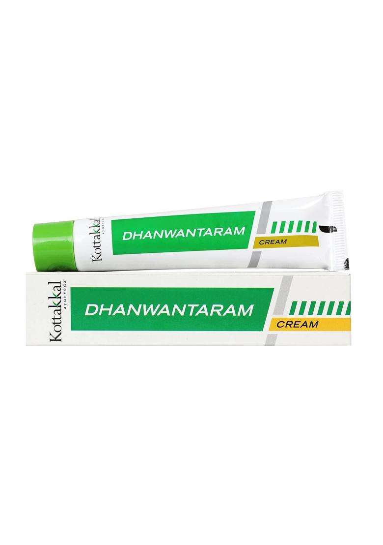 Kottakkal Ayurveda Dhanvantharam Cream, 25 g (Pack of 3) | Authentic Traditional Formula - Indya