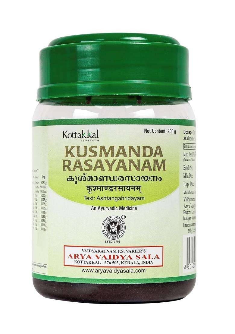 Kottakkal Ayurveda Kusmanda Rasayanam 200 g | Authentic Traditional Formula | 200 g For General Throat Health - Indya