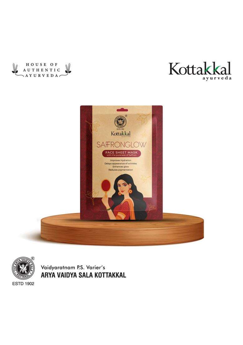 Kottakkal Ayurveda Saffron Glow Combo 30 ml (Pack of 2) | Authentic Traditional Formula - Indya