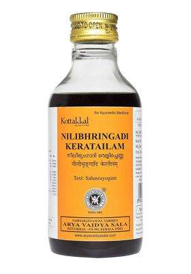 Kottakkal Ayurveda Nilibhringadi Keratailam 200 ml, For Hair | Authentic Traditional Formula