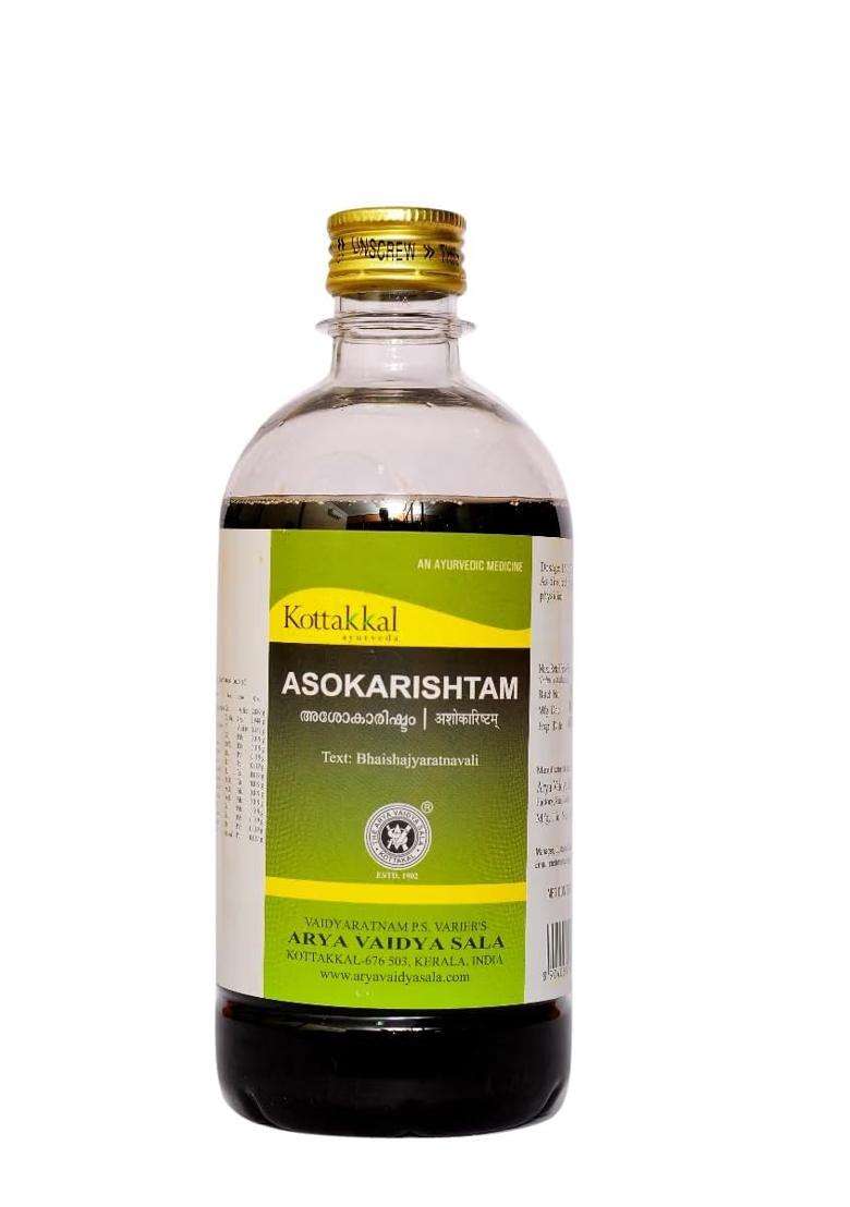 Kottakkal Ayurveda Asokarishtam 450 ml (Pack of 2) | Authentic Ayurvedic Formula - Indya