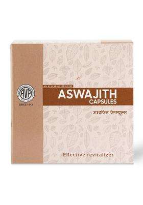 AVP Arya Vaidya Pharmacy Ashwajit 100 Capsules | With Pure Shilajit and Ashwagandha | For Overall Health | For Strength and Stamina