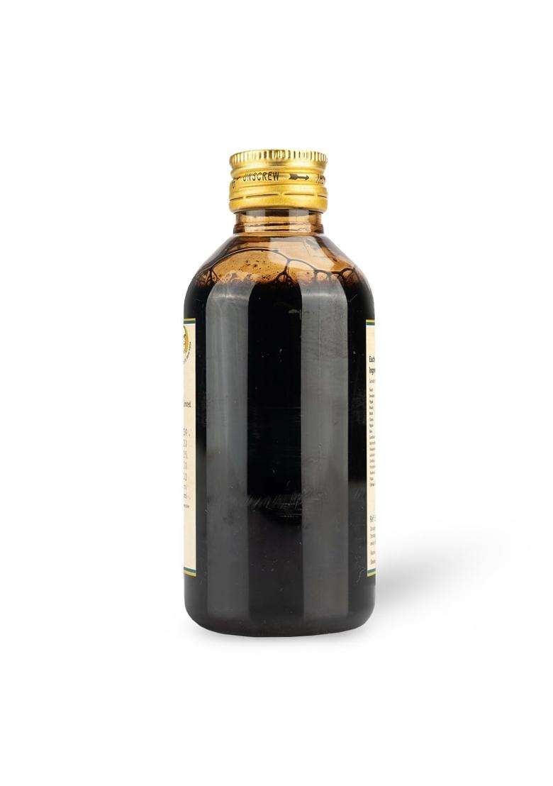 AVP Arya Vaidya Pharmacy Indukantham Kashayam 200 ml, Cough Syrup, Manages Chronic Respiratory Disease, Reduces Fever Or Temperature Of The Body - Indya