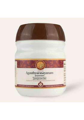 AVP Arya Vaidya Pharmacy Agasthyarasayanam 200 g | Authentic Ayurvedic Formula | Herbal Jam | Prevents From Common Cold, Cough, Sore Throat