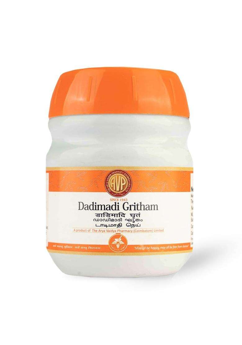 AVP Arya Vaidya Pharmacy Dadimadi Gritham -150 g, Medicated Ghee, Helps In Female Infertility, Menstruation Care, Women Care Helps In First Trimister - Indya