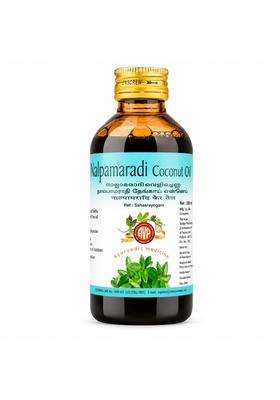 AVP Arya Vaidya Pharmacy Nalpamaradi Coconut Oil Ayurvedic Skin Care Oil 200 ml | Authentic Traditional Formula