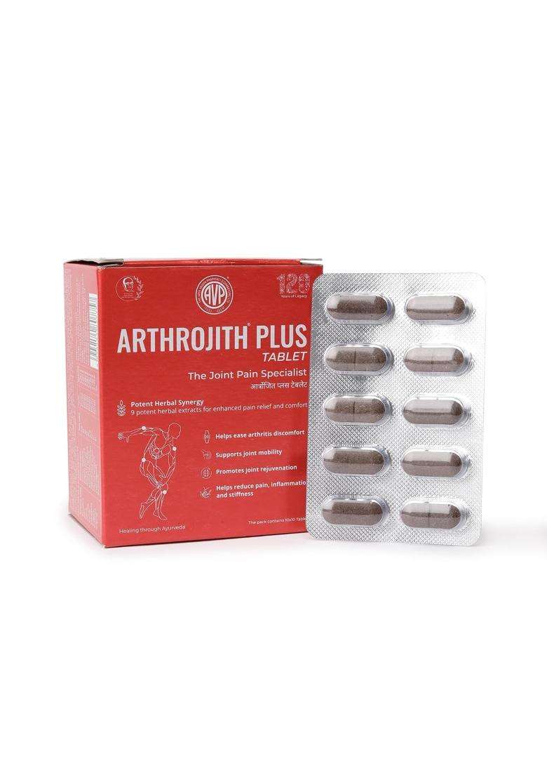 AVP Arya Vaidya Pharmacy Arthrojith Plus Tablet 10 no Strip 100 No