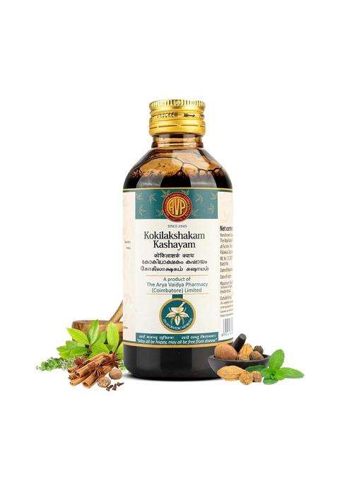AVP Arya Vaidya Pharmacy Kokilakshakam Kashayam is an Ayurvedic joint support formula 200 ml | Authentic Traditional Formula