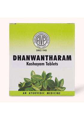 AVP Arya Vaidya Pharmacy Dhanwantharam Kashayam Tablet 100 Nos Aids Relief in Rhumatic and Neuromuscular Conditions, Helps Balance Vata dosha, Comes