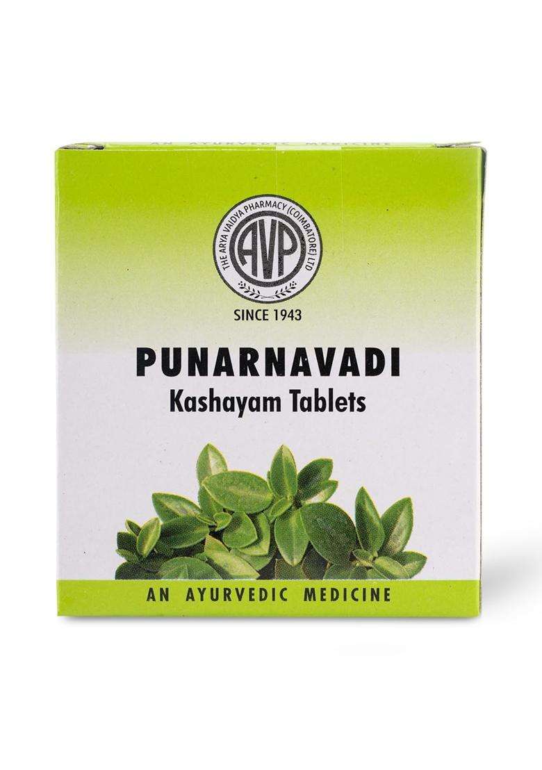 AVP Arya Vaidya Pharmacy Punarnavadi Kashayam Tablets for Musculoskeletal Care and Joint health | Authentic Ayurvedic Formula | Helps Relieve Swelling - Indya