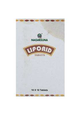 Nagarjuna Liporid Tablets with Free Pachak Methi, Multi, Standard, 100 Count