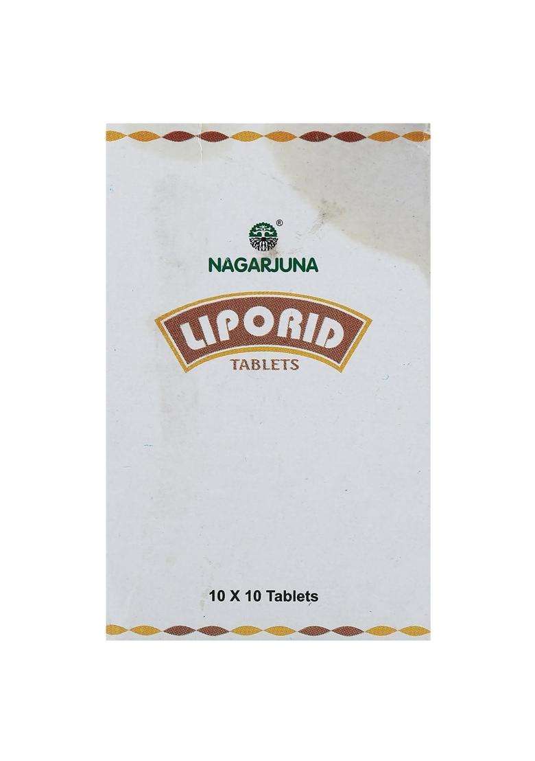 Nagarjuna Liporid Tablets with Free Pachak Methi, Multi, Standard, 100 Count - Indya
