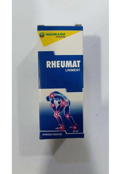 Nagarjuna Herbal Concentrates LTD Rheumat Liniment (30 ml) (Pack of 2) | Natural Herbal Care