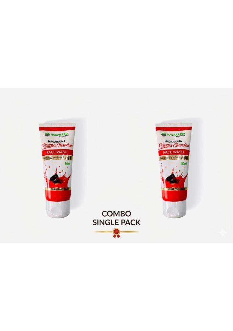 Nagarjuna Raktha Chandan Face Wash 100 g - Indya