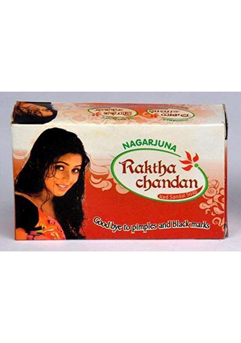 Nagarjuna Ayurveda Group Raktha Chandan Soap, 75g x 5 | Authentic Traditional Formula - Indya