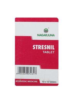 Nagarjuna Stresnil Tablet with Free Pachak Methi, Multi, Standard, 100 Count