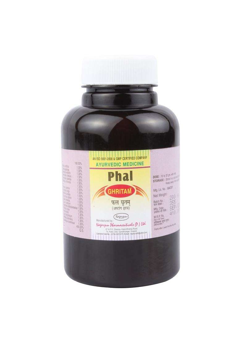 Nagarjuna Nagarjun Phal Ghritam, 200 g | Authentic Ayurvedic Formula - Indya