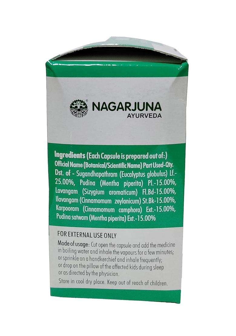 Nagarjuna Halin Drops (Soft Gel Capsule), 50 Count - Indya