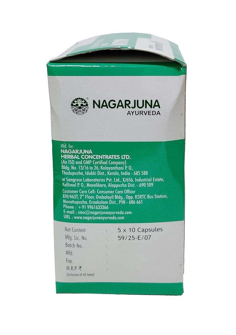 Nagarjuna Halin Drops (Soft Gel Capsule), 50 Count - Indya