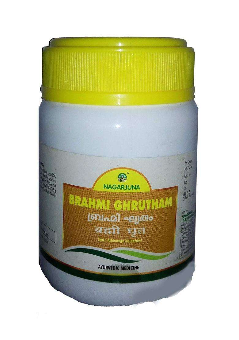 Nagarjuna Brahmi Ghrutham 200 ml with Free Pachak Methi - Indya